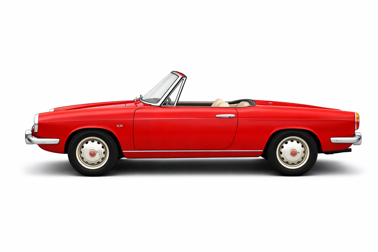 Abarth Spider Riviera - Vista lateral